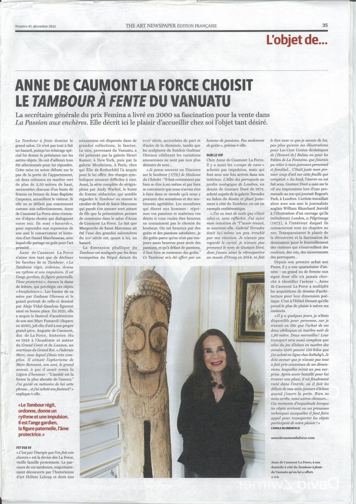 The Art Newspaper Édition Française Décembre